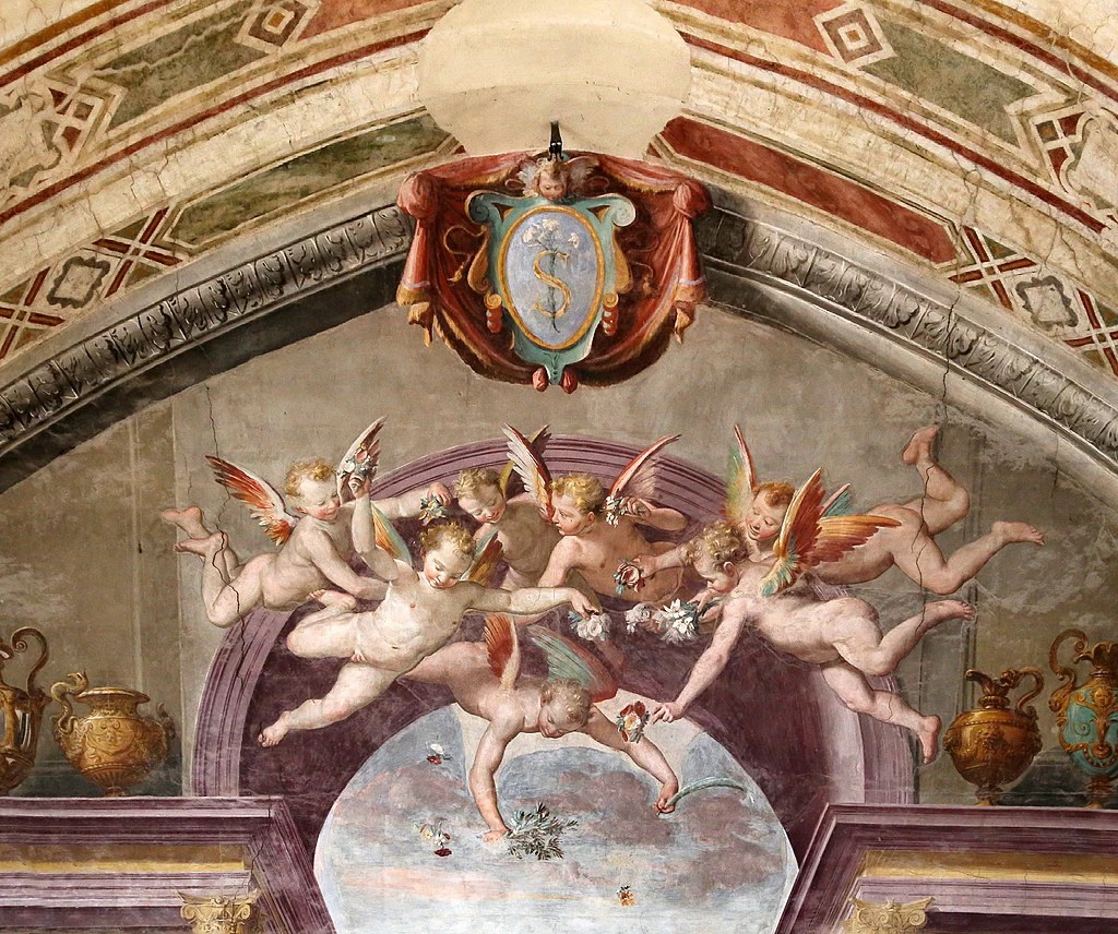 Santissima Annunziata - Firenze, Cena in casa del fariseo, dettaglio 1